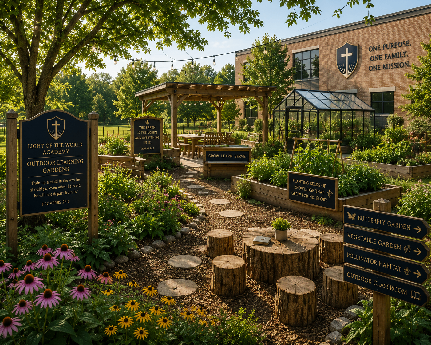 Outdoor Learning Gardens